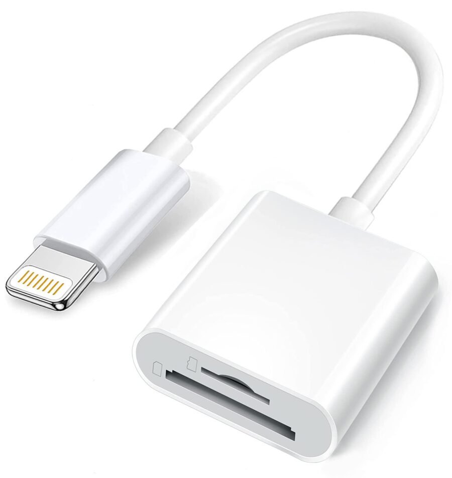Lightning sd card reader