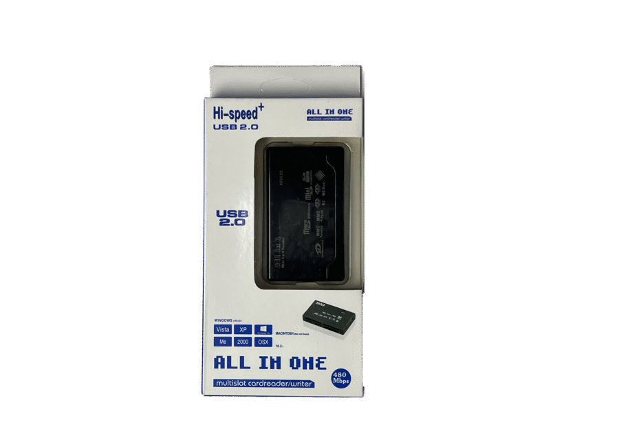 ALL IN ONE USB 2.0 CARD READER